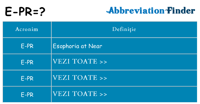 Ce stea e-pr