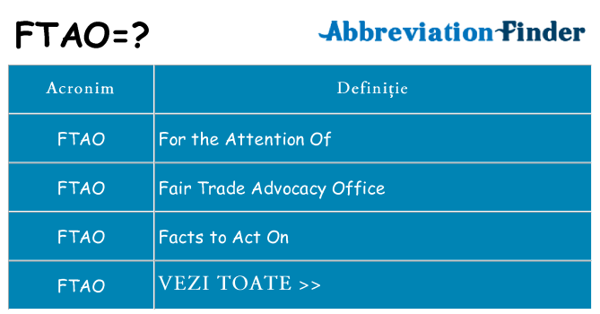 Ce stea ftao