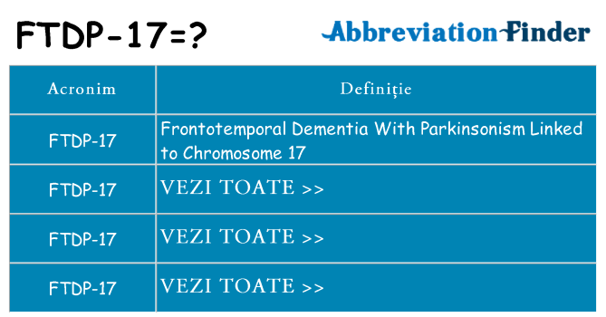 Ce stea ftdp-17
