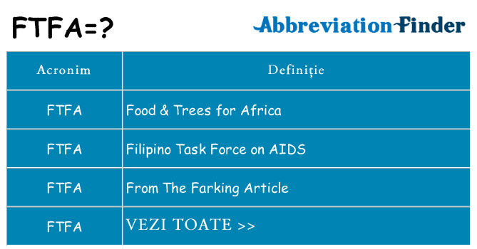 Ce stea ftfa