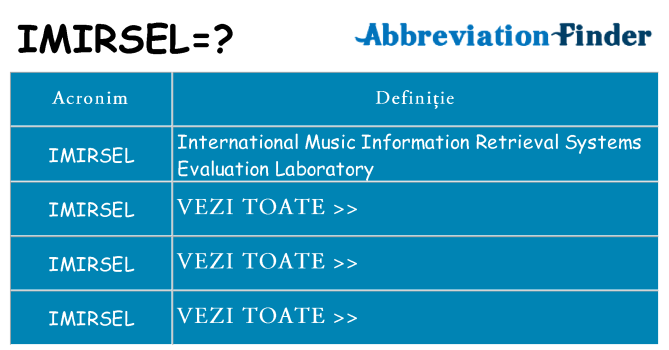 Ce stea imirsel