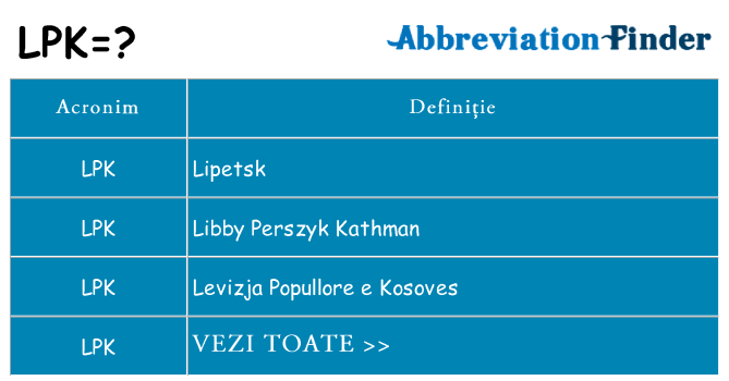Ce stea lpk