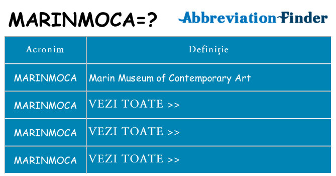 Ce stea marinmoca