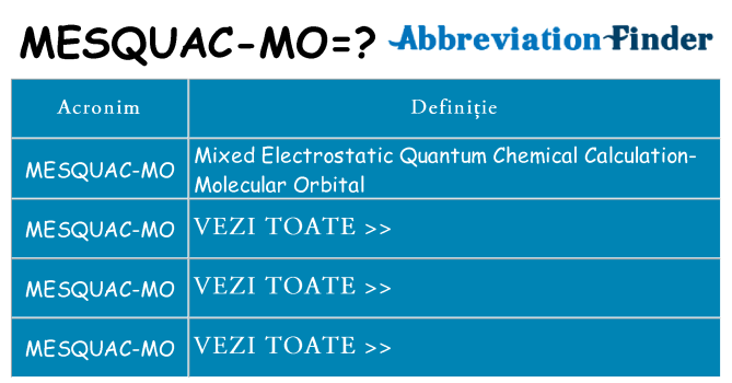 Ce stea mesquac-mo