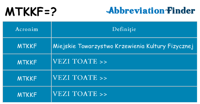 Ce stea mtkkf