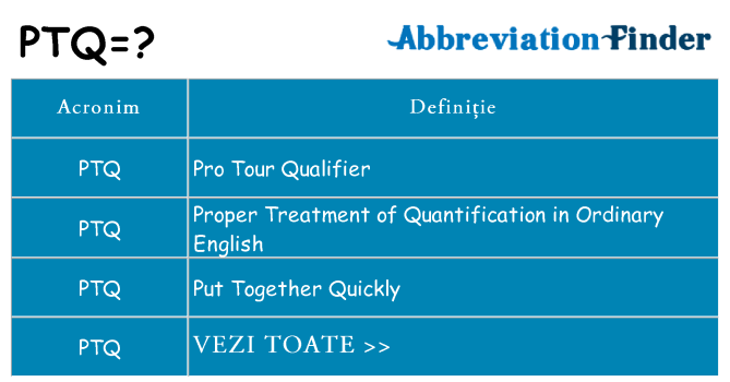 Ce stea ptq
