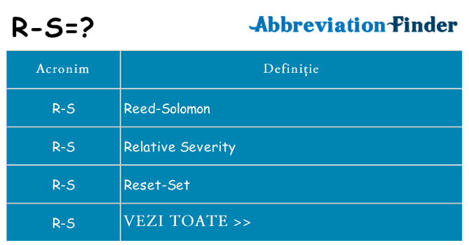 Ce stea r-s