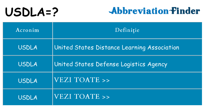 Ce stea usdla