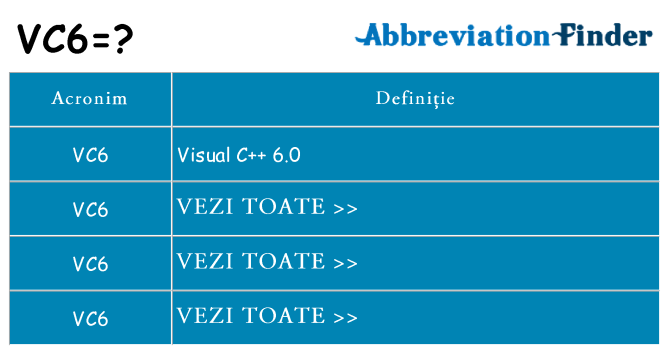 Ce stea vc6