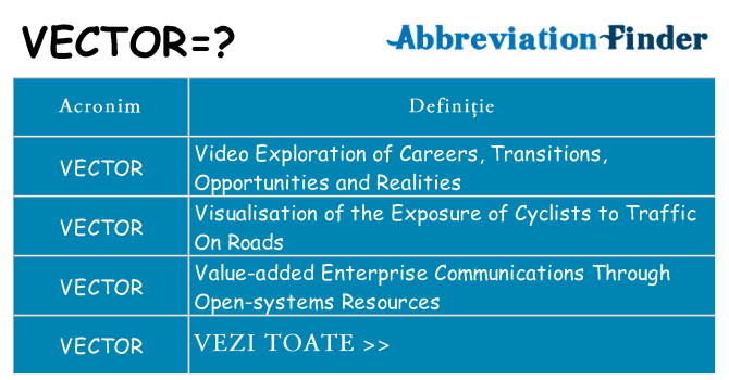 Ce stea vector