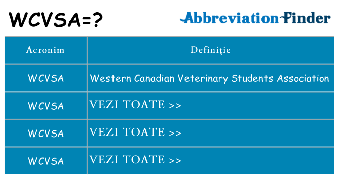 Ce stea wcvsa