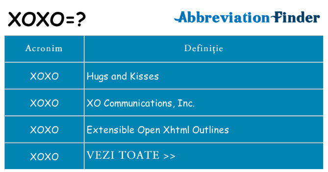 Ce stea xoxo