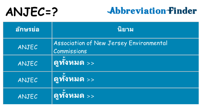 อะไรไม่ anjec ถึง