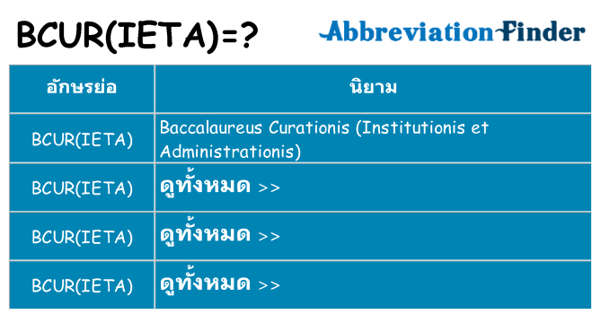 อะไรไม่ bcurieta ถึง
