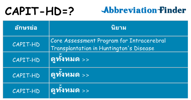 อะไรไม่ capit-hd ถึง