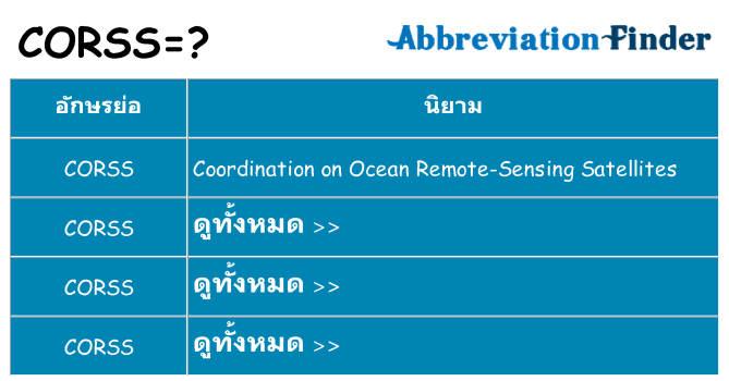 อะไรไม่ corss ถึง
