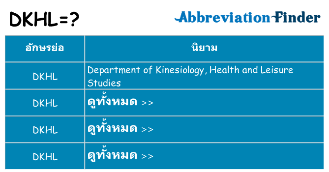 อะไรไม่ dkhl ถึง