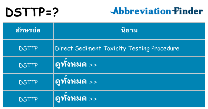 อะไรไม่ dsttp ถึง