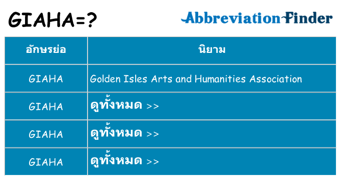 อะไรไม่ giaha ถึง