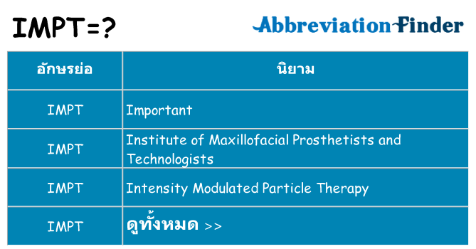 อะไรไม่ impt ถึง