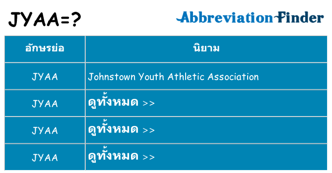 อะไรไม่ jyaa ถึง