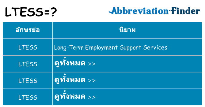 อะไรไม่ ltess ถึง