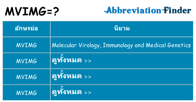 อะไรไม่ mvimg ถึง