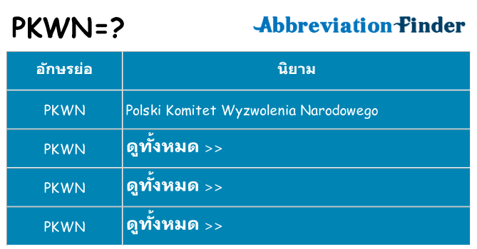 อะไรไม่ pkwn ถึง