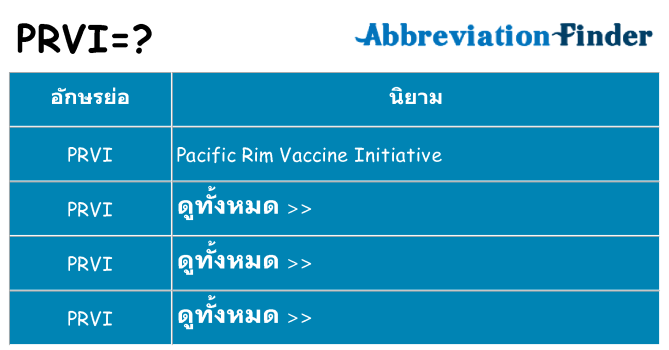 อะไรไม่ prvi ถึง