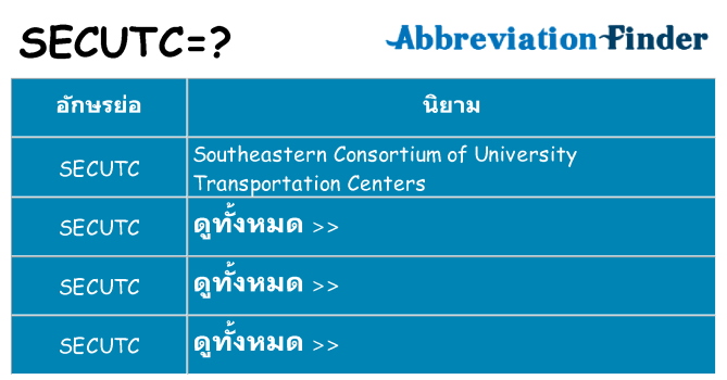 อะไรไม่ secutc ถึง