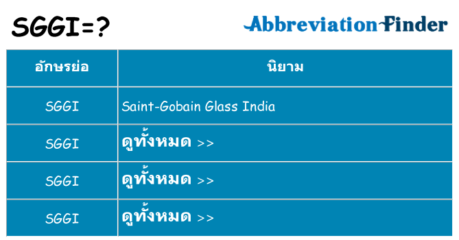 อะไรไม่ sggi ถึง
