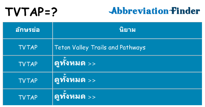 อะไรไม่ tvtap ถึง