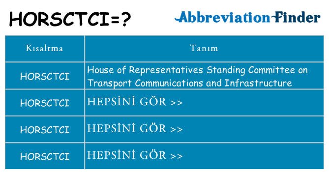 horsctci ne anlama geliyor