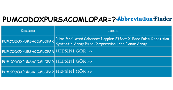pumcodoxpursacomlopar ne anlama geliyor