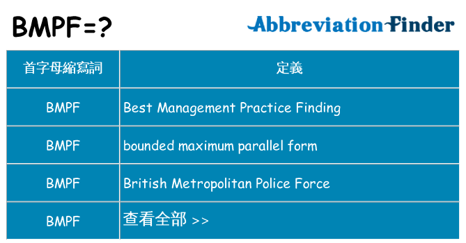 bmpf 代表什麼