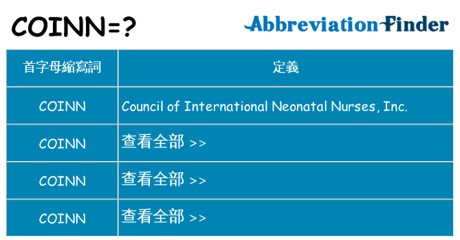 coinn 代表什麼