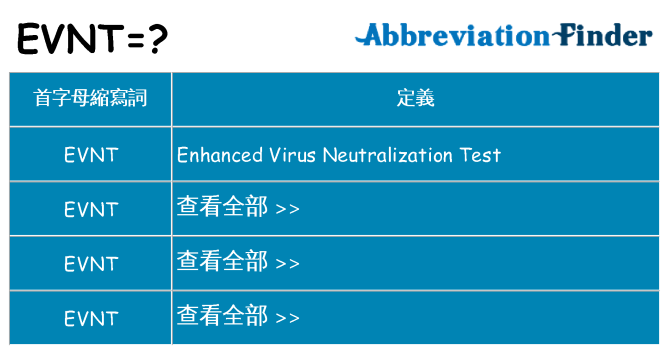 evnt 代表什麼