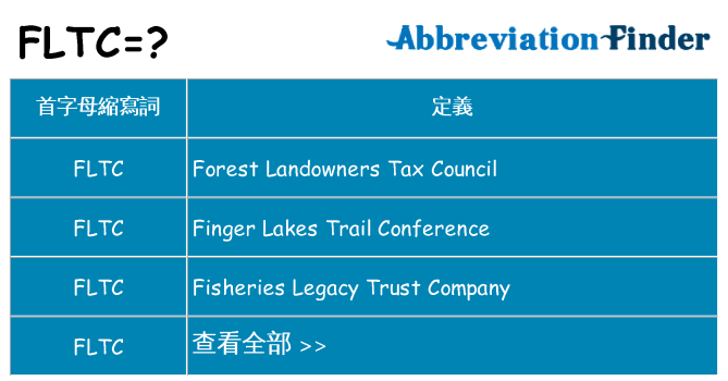 fltc 代表什麼