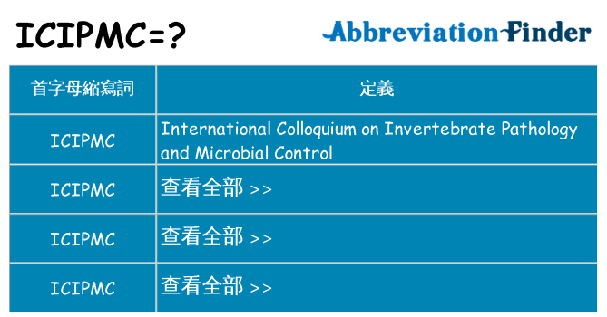 icipmc 代表什麼