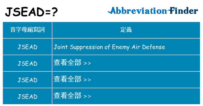 jsead 代表什麼