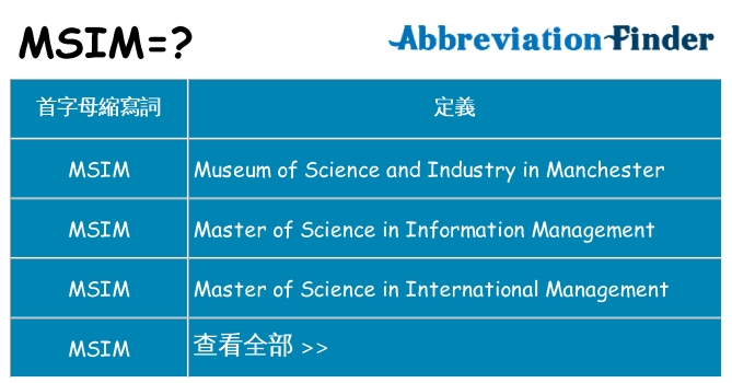 msim 代表什麼