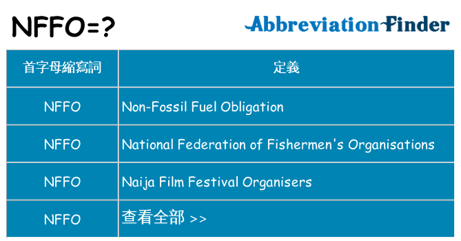 nffo 代表什麼