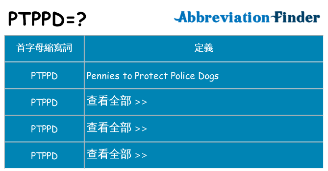 ptppd 代表什麼