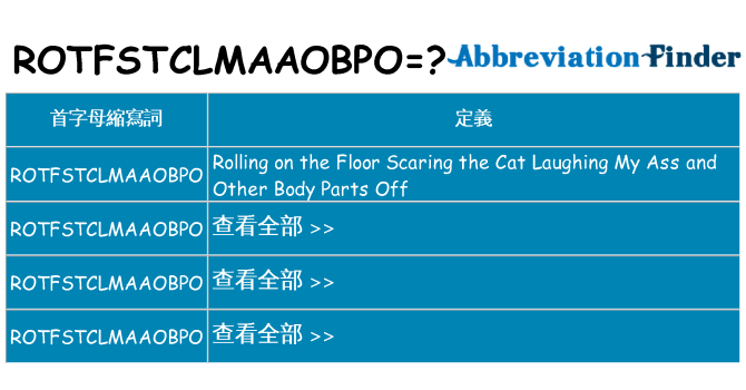 rotfstclmaaobpo 代表什麼