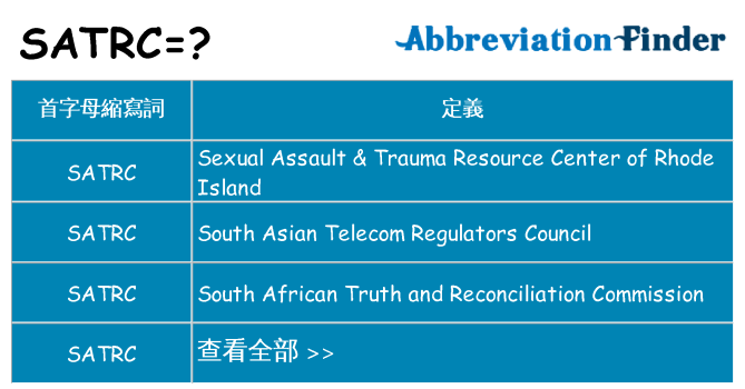 satrc 代表什麼