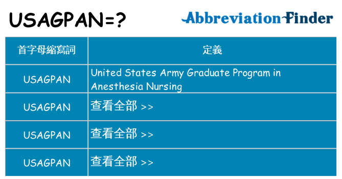 usagpan 代表什麼