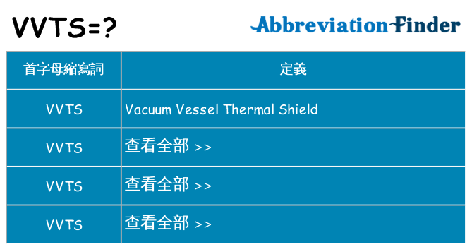 vvts 代表什麼
