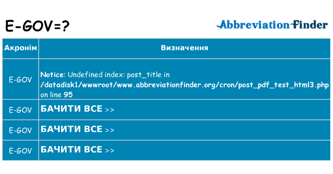 Що e-gov означають