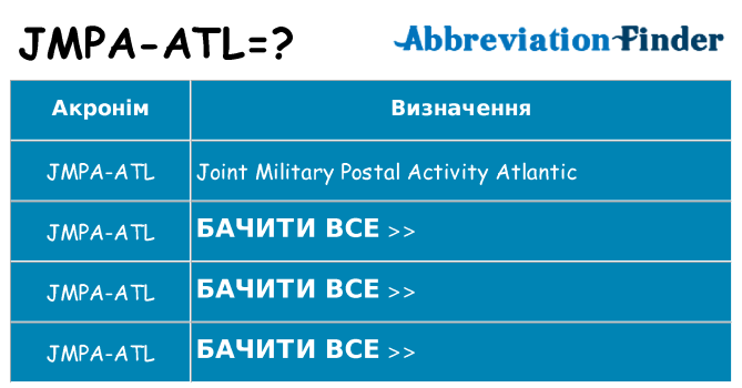 Що jmpa-atl означають