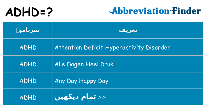 کیا adhd کھڑا کرتا ہے کے لئے